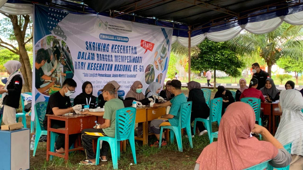 Rayakan HKN, Pijar NC Hadirkan Skrining Kesehatan Gratis